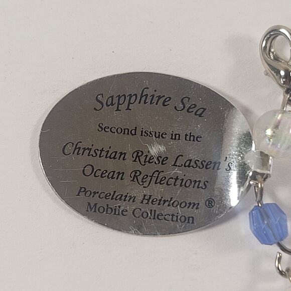 5 Christian Riese Lassen Jeweled Dolphin Ornaments Ocean Reflections 2 & 3 Issue - Picture 11 of 16